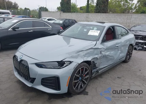 2023 BMW I4 Edrive40 from USA, damaged, VIN WBY73AW0XPFR19237